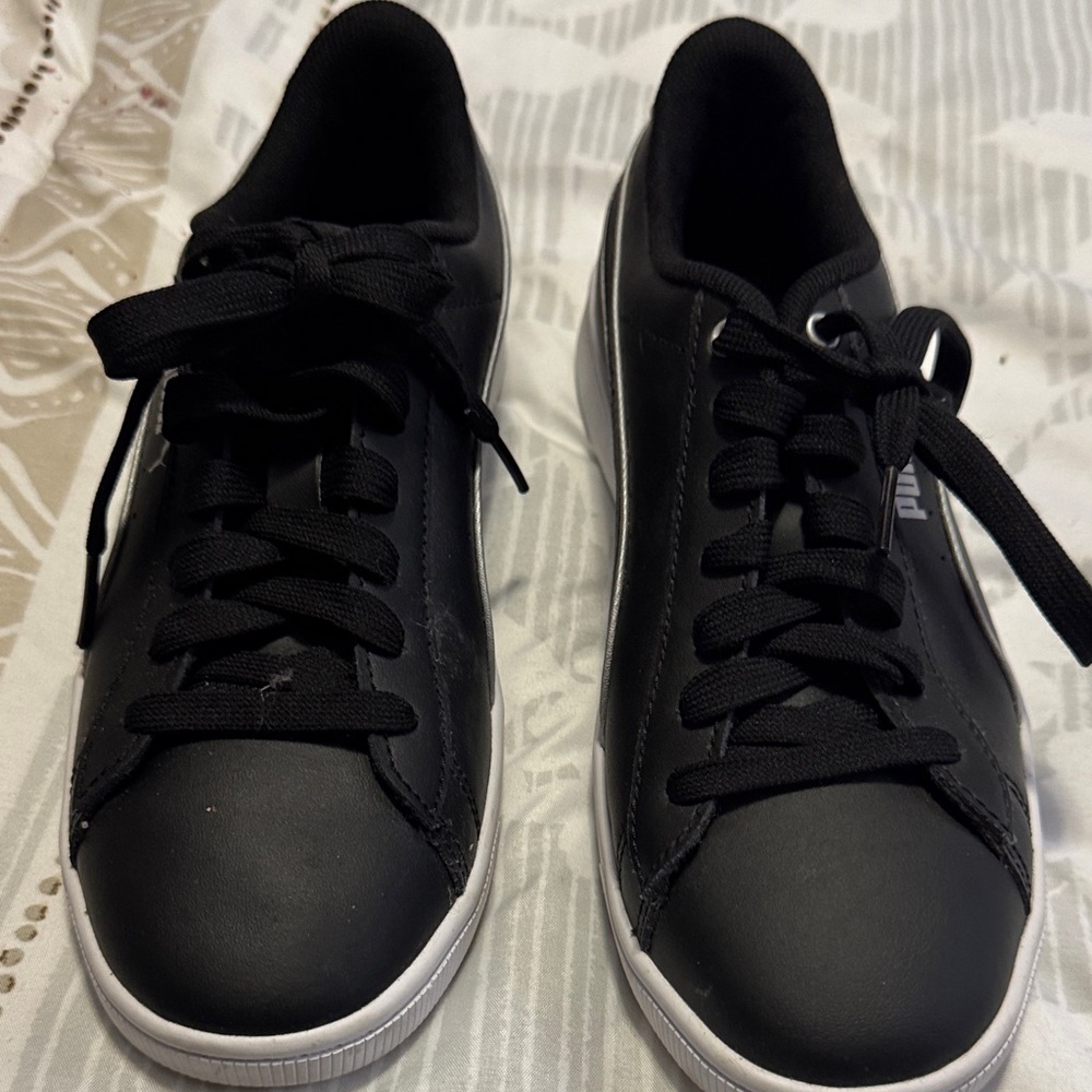 Puma Classic Black and White Sneakers